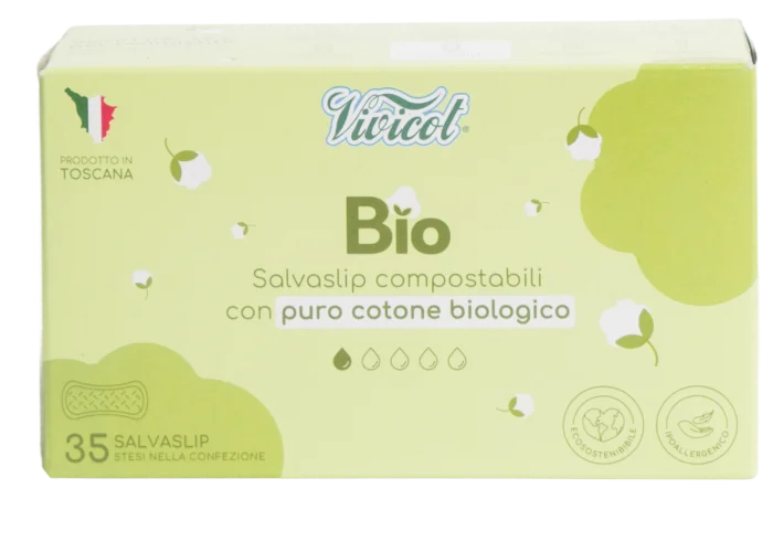 Vivicot Bio wkładki higieniczne z organicznej bawełny, 35 szt.