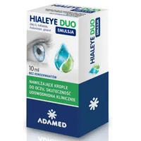 Hialeye Duo Emulsja, krople do oczu, 10 ml