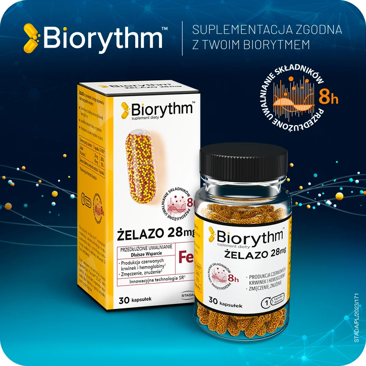 BIOrythm Żelazo 30 kapsułek