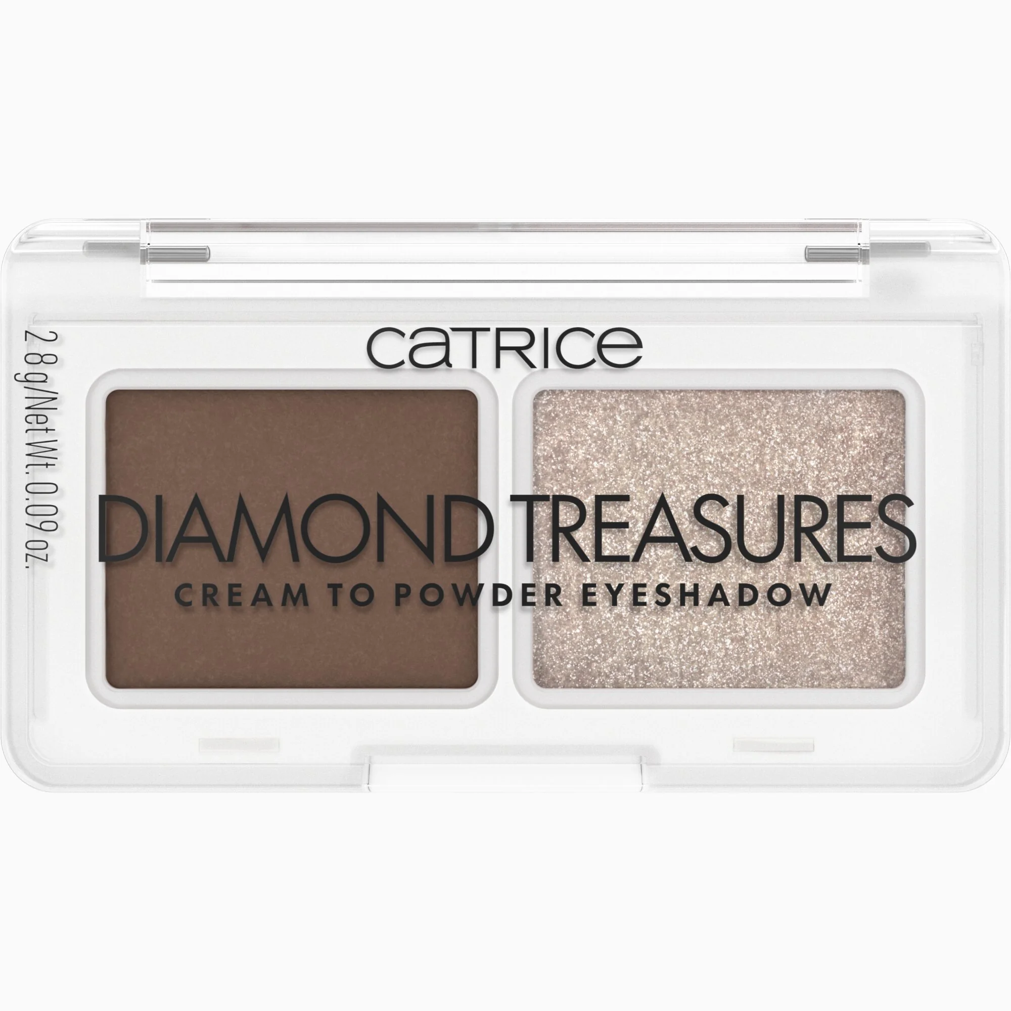 CATRICE Diamond Treasures Cream to Powder Eyeshadow cień do powiek 010 Hazel Spark, 2,8 g