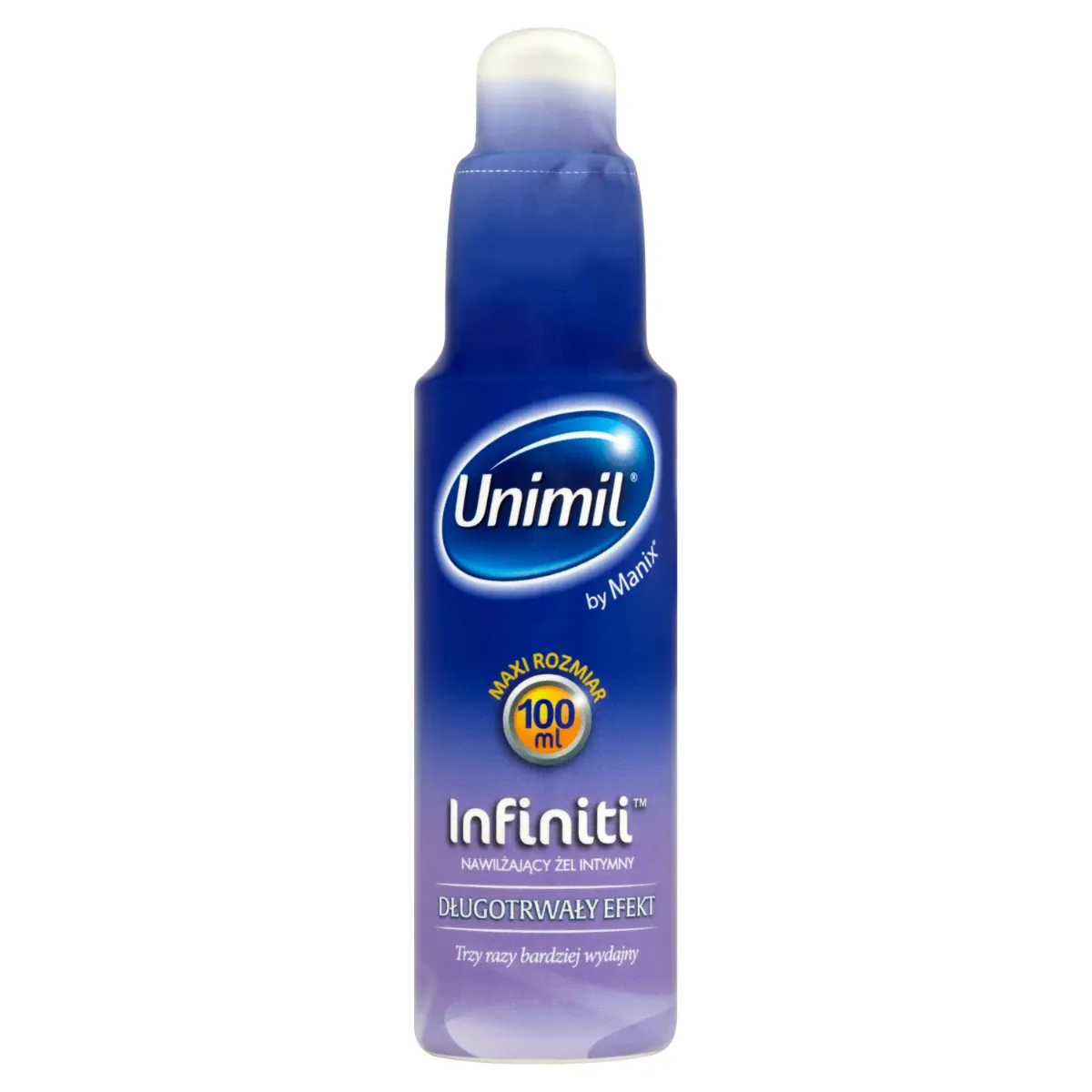 Unimil Infiniti, nawilżający żel intymny, 100 ml