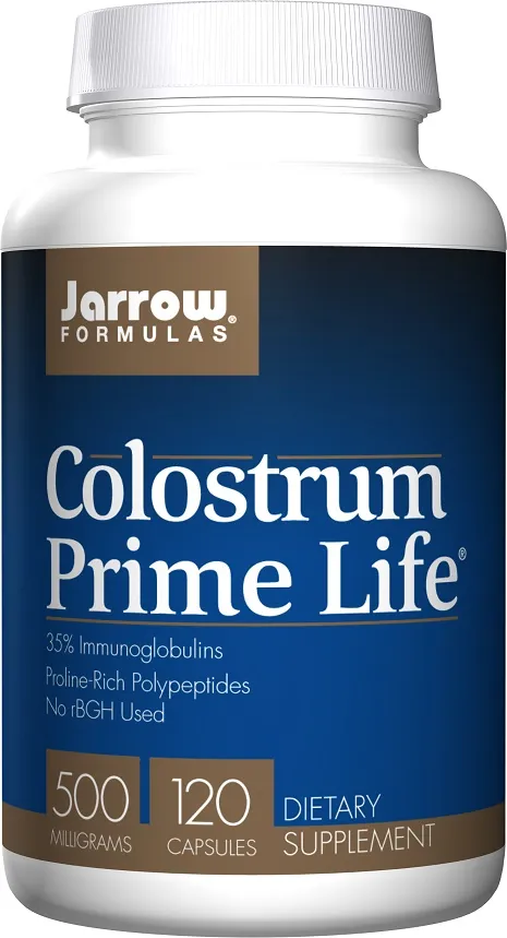 Jarrow Formulas Colostrum Prime Life, suplement diety, 120 kapsułek