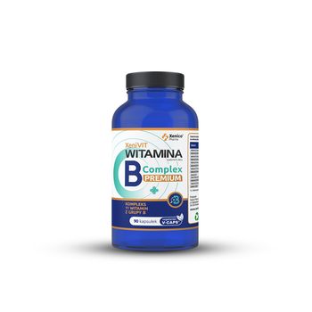 XeniVIT Witamina B Complex Premium, suplementy diety, 90 kapsułek 