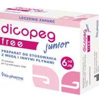 Dicopeg Junior Free, proszek, 30 saszetek x 5 g