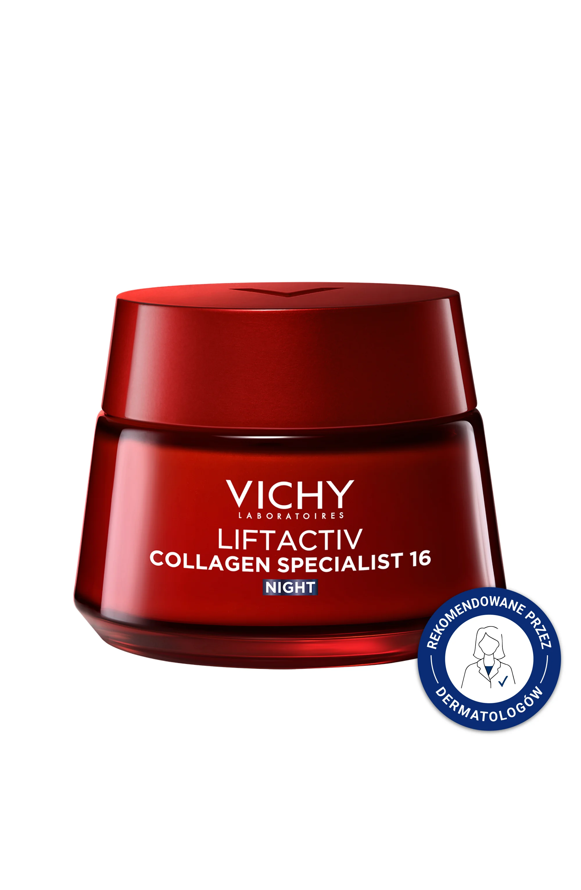 Vichy Liftactiv Collagen Specialist Noc przeciwzmarszczkowy krem na noc, 50 ml