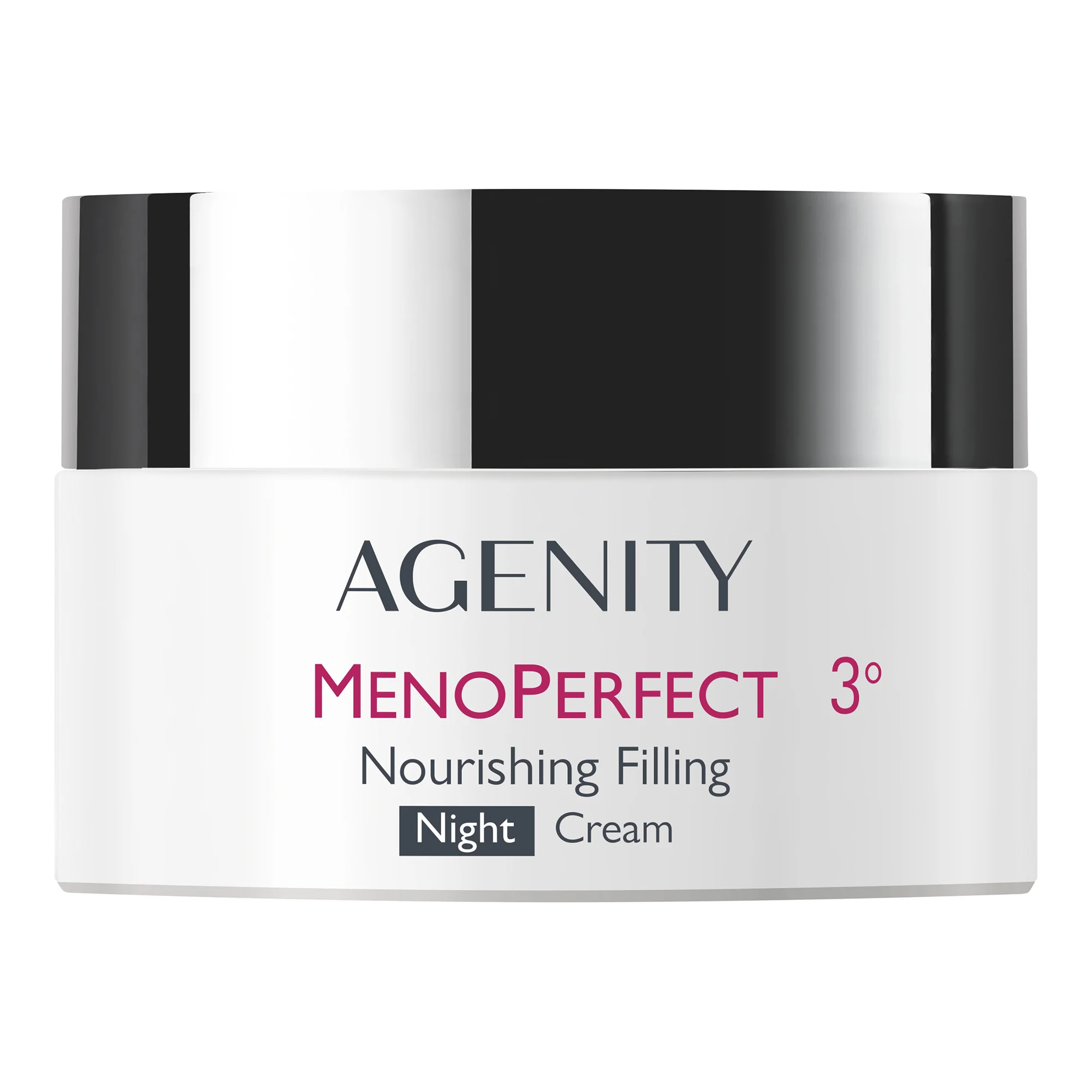 AGENITY MenoPerfect 3° Odżywczy krem wypełniający na noc, 50 ml
