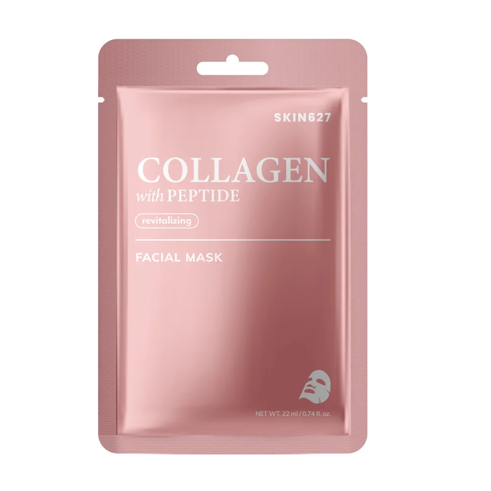 SKIN627 Collagen with Peptide rewitalizująca maska w płachcie, 22 ml