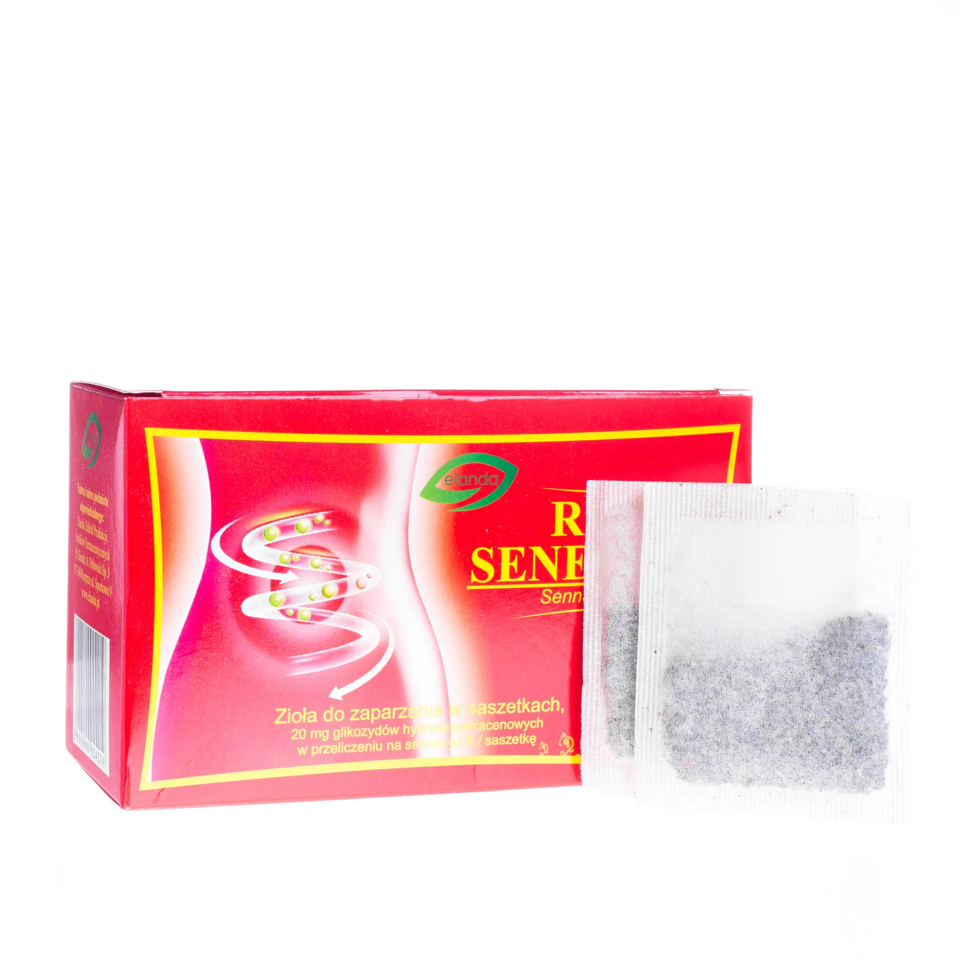 Red Senes Tea - zioła do zaparzania w saszetkach, 30 szt. x 2 g