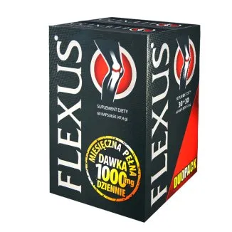 Flexus, suplement diety, 60 kapsułek
