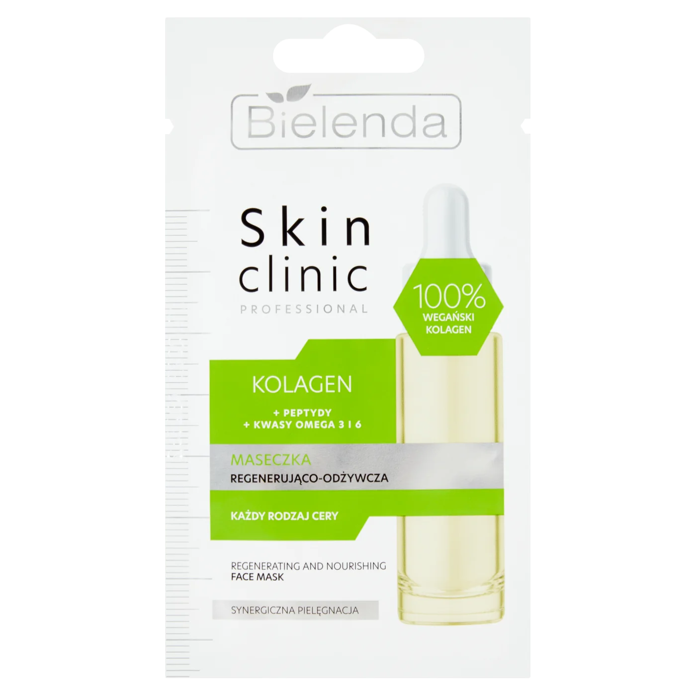 Bielenda Skin Clinic Professional KOLAGEN maseczka regenerująco-odżywcza, 8 g