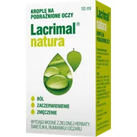 Lacrimal Natura, krople do oczu, 10 ml