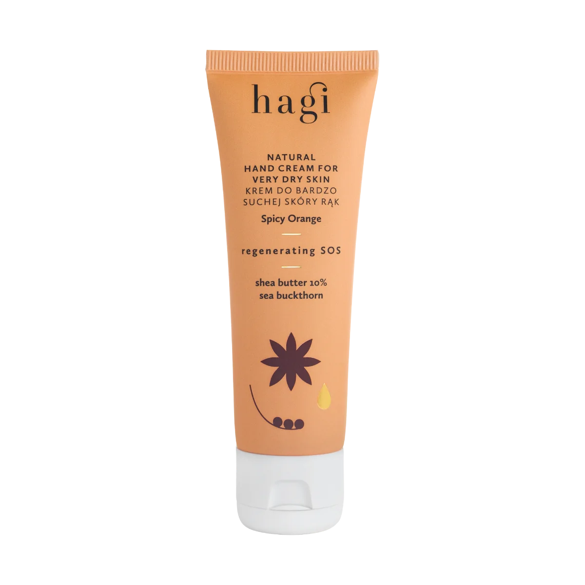 Hagi Korzenna Pomarańcza regenerujący krem do rąk, 50 ml