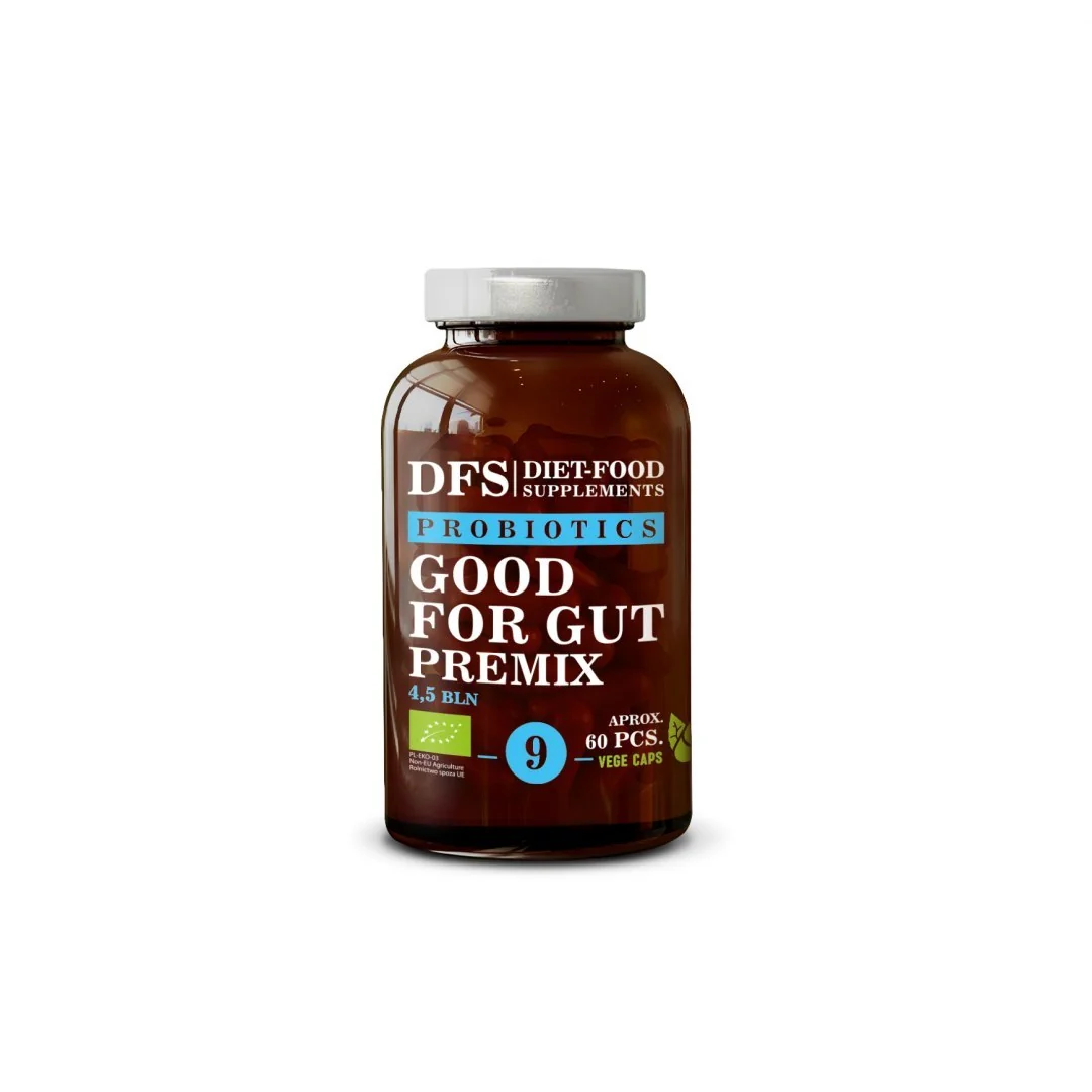 DIET-FOOD Probiotyk Good For Gut Premix ok. 60 kapsułek