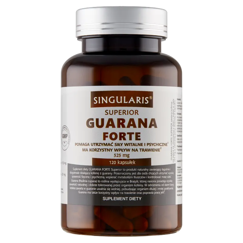 Singularis Superior Guarana Forte Superio, suplement diety, 120 kapsułek
