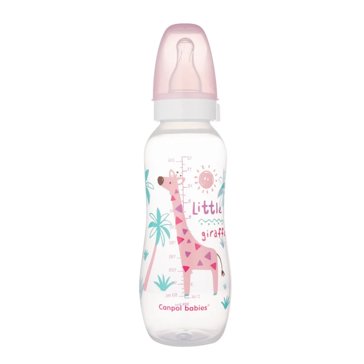 Canpol babies butelka dla dzieci wąska Africa 12+ m, 330 ml