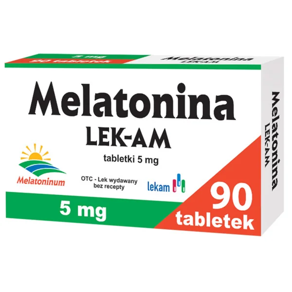 Melatonina LEK-AM 5 mg 90 tabletek