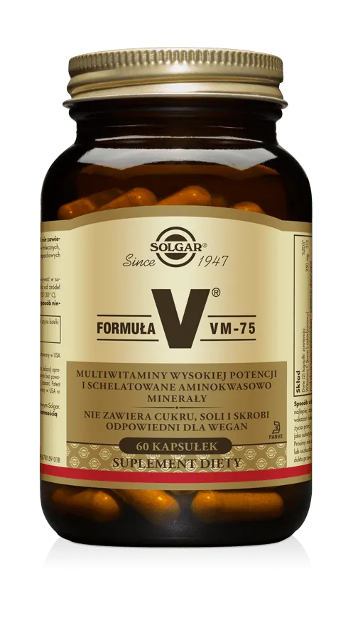 Solgar Formuła VM-75, suplement diety, 60 kapsułek