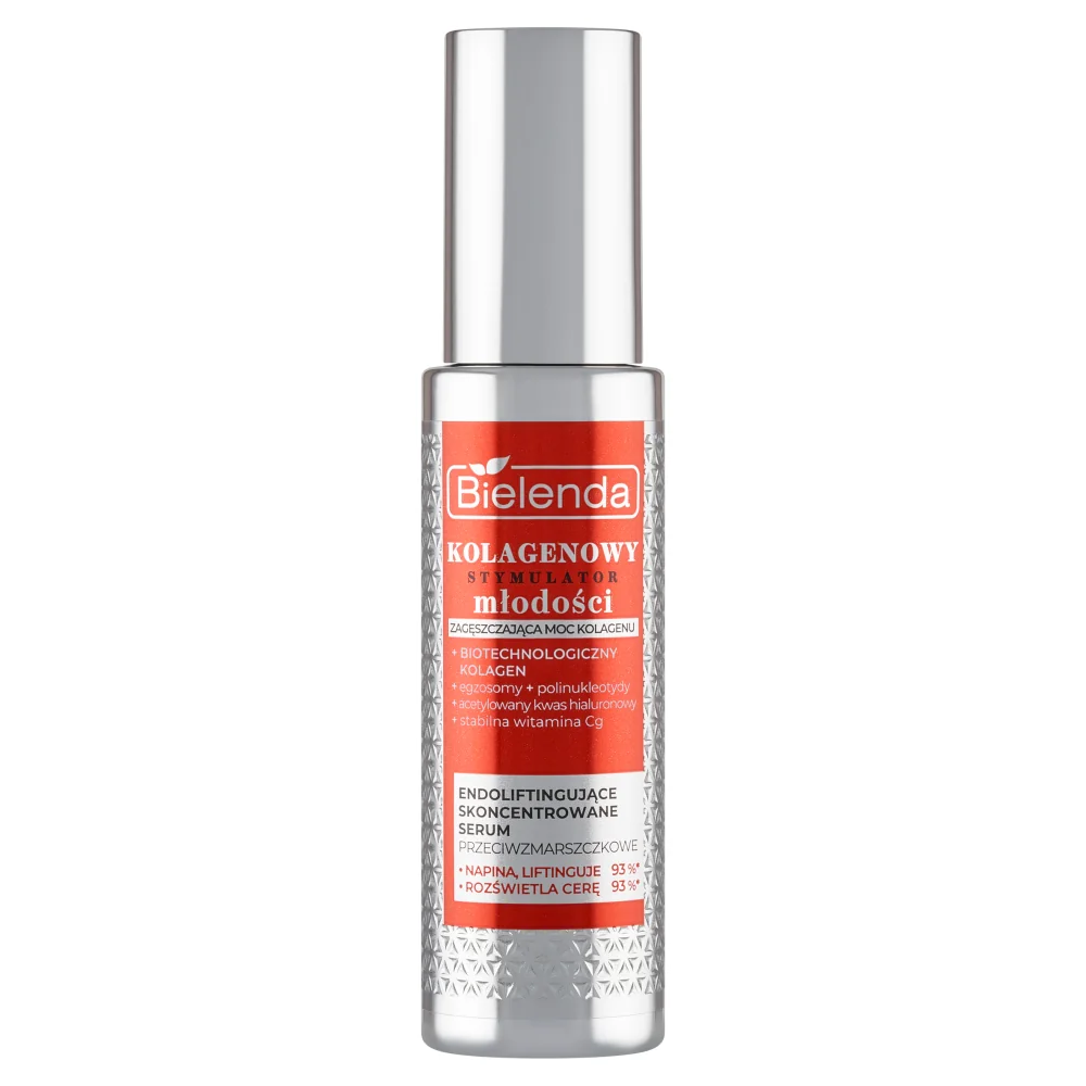 Bielenda Kolagenowy Stymulator Młodości endoliftingujące serum przeciwzmarszczkowe dzień noc, 60 ml
