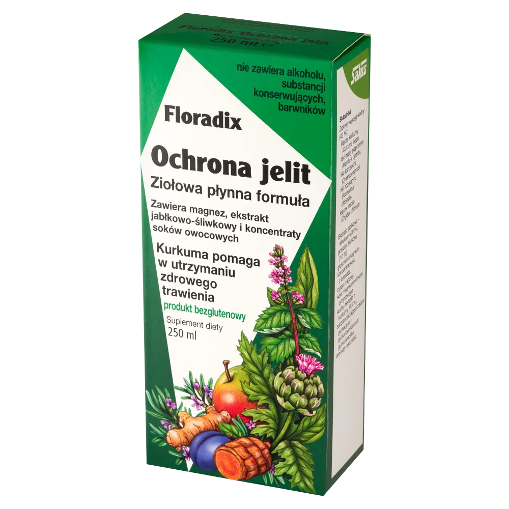 Floradix Ochrona Jelit, suplement diety, 250 ml 