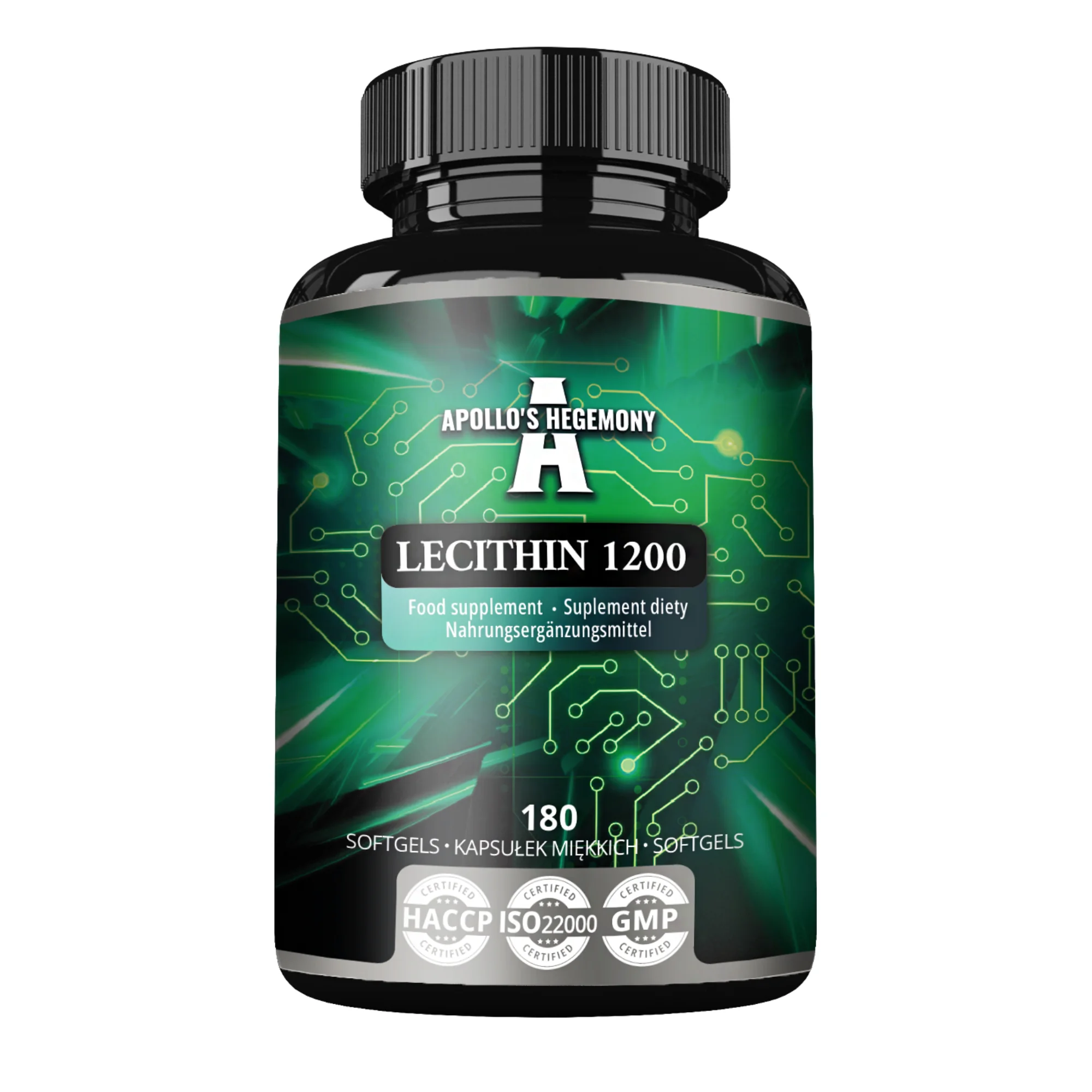 Apollo's Hegemony Lecithin 1200 180 kapsułek