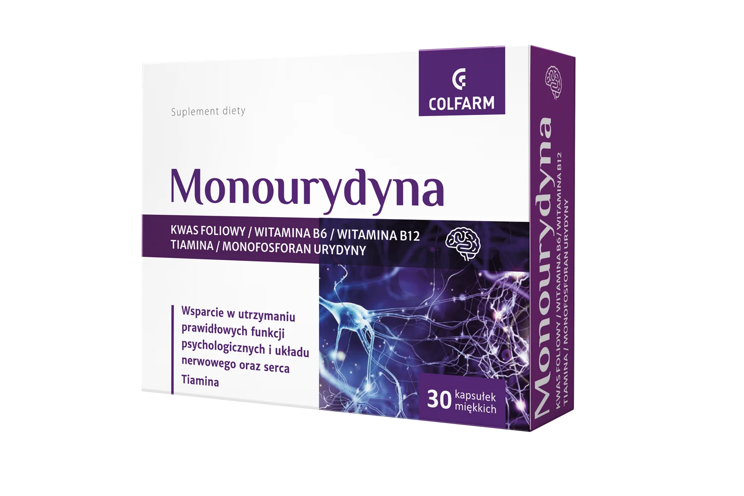 Colfarm Monourydyna 30 kapsułek miękkich