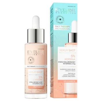 Eveline Cosmetics Serum Shot Opuchnięcia kuracja 5% kofeina do skóry wokół oczu Eveline Cosmetics Serum Shot Opuchnięcia kuracja 5% kofeina do skóry wokół oczu