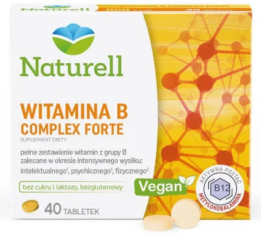 Naturell Witamina B Complex Forte suplement diety Naturell Witamina B Complex Forte suplement diety