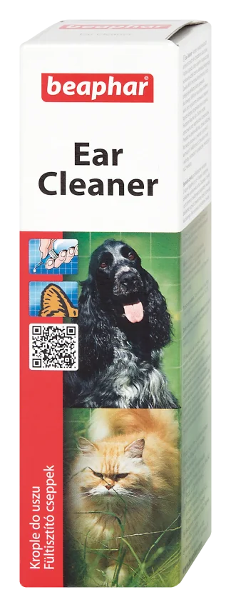 Beaphar Ear Cleaner krople do pielęgnacji uszu dla psów i kotów, 50 ml
