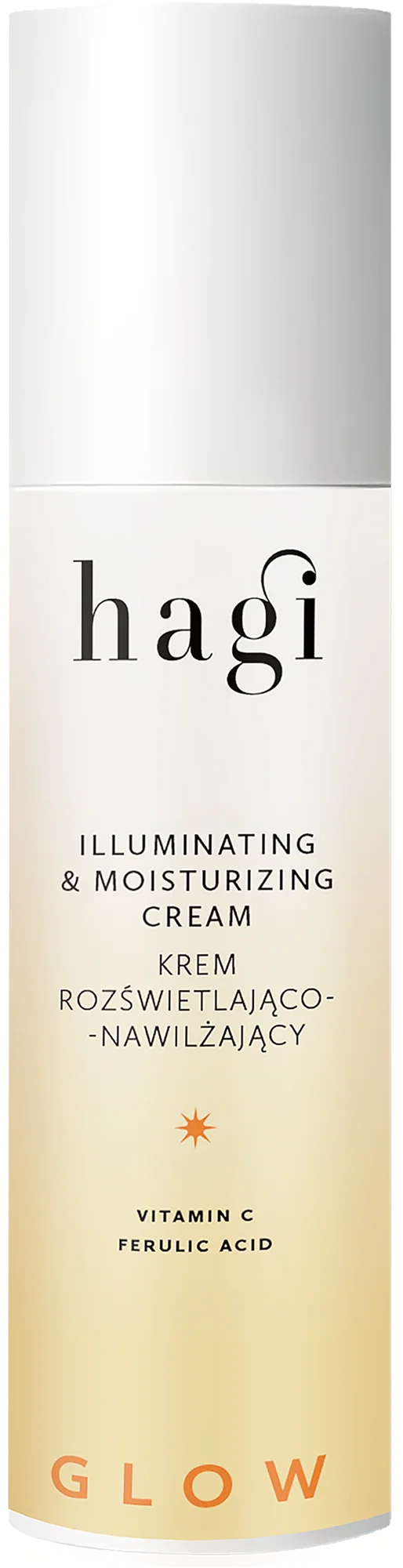 Hagi Glow krem rozświetlająco-nawilżający na dzień, 50 ml