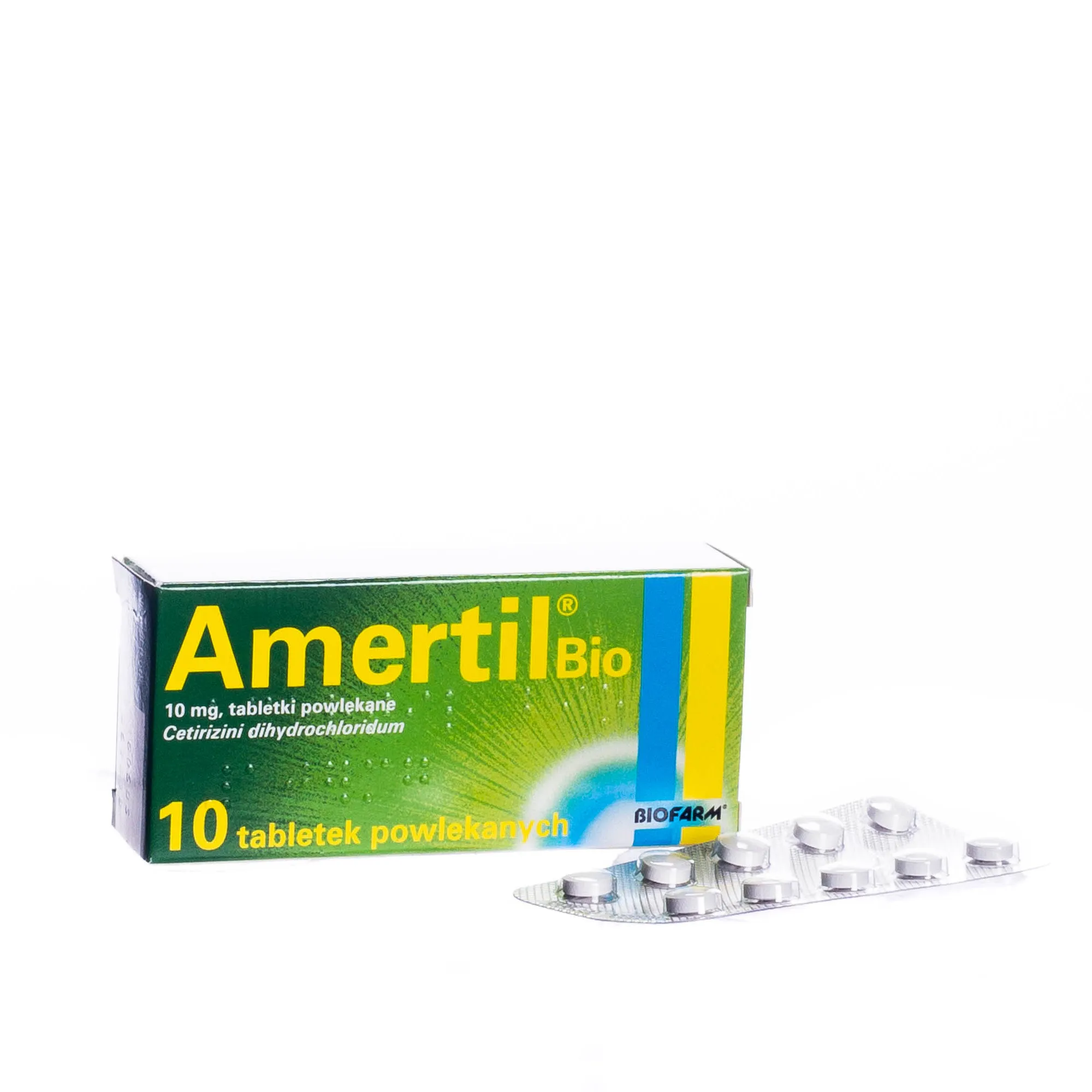 Amertil Bio 10 mg, 10 tabletek powlekanych 