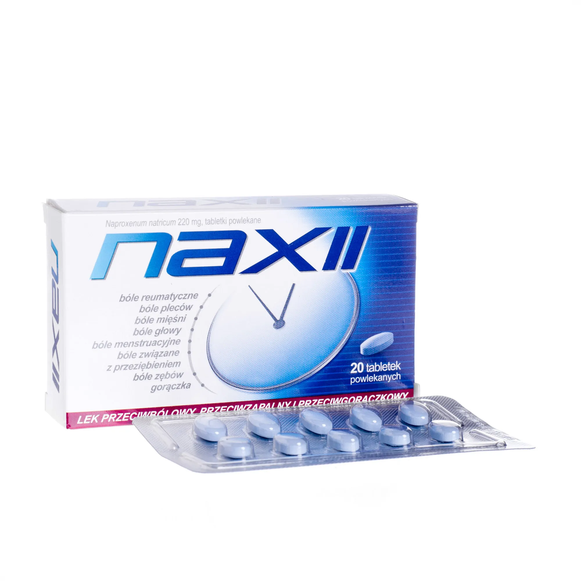 Naxii, 20 tabletek powlekanych