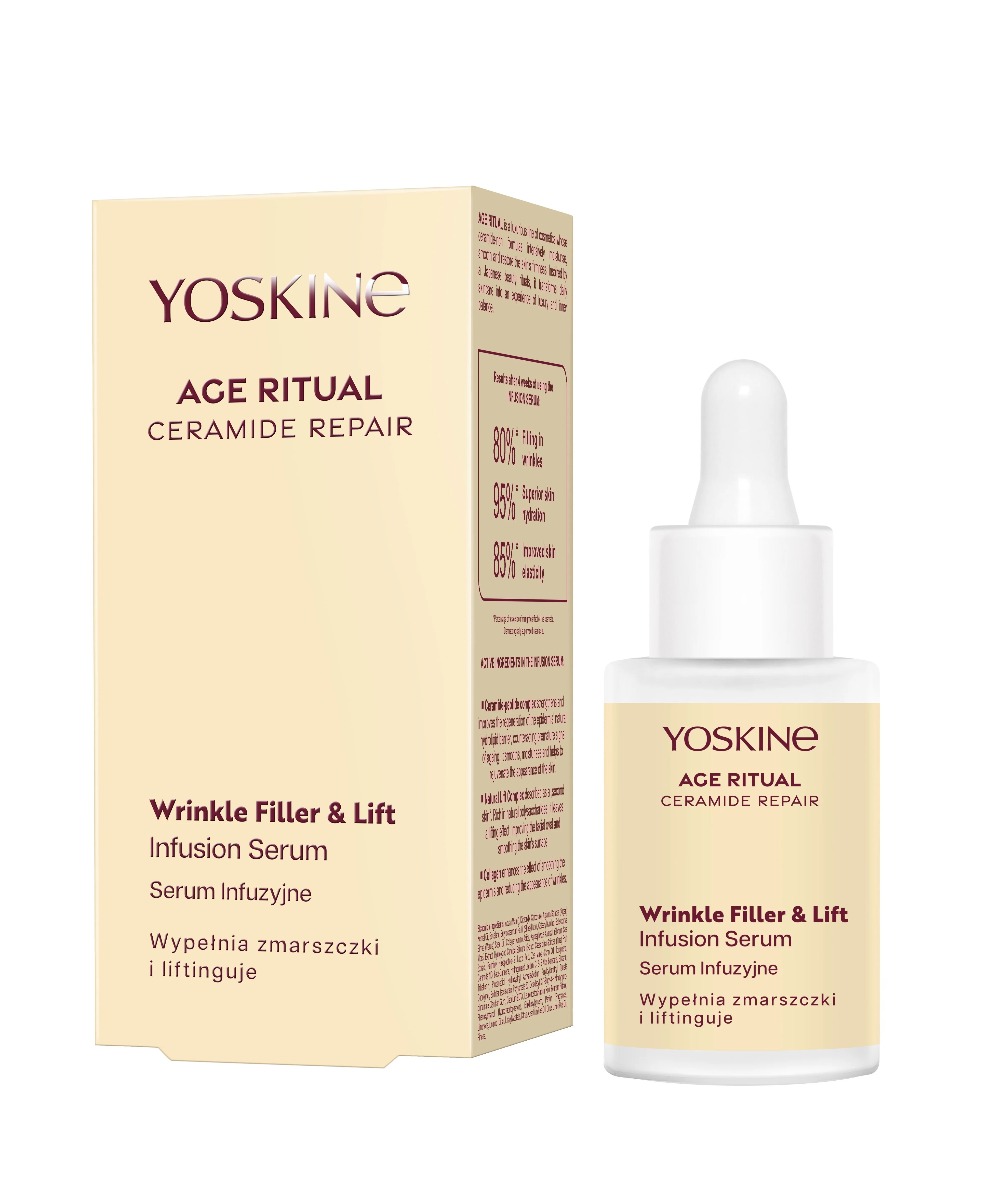 Yoskine Age Ritual infuzyjne serum do twarzy, 30 ml