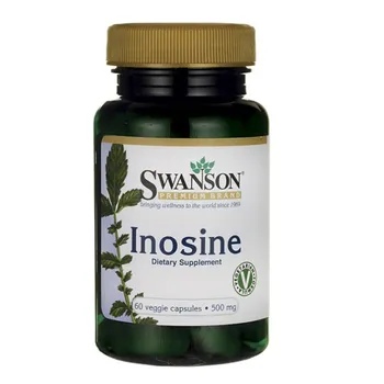 Swanson, Inozyna, 500 mg, suplement diety, 60 kapsułek 
