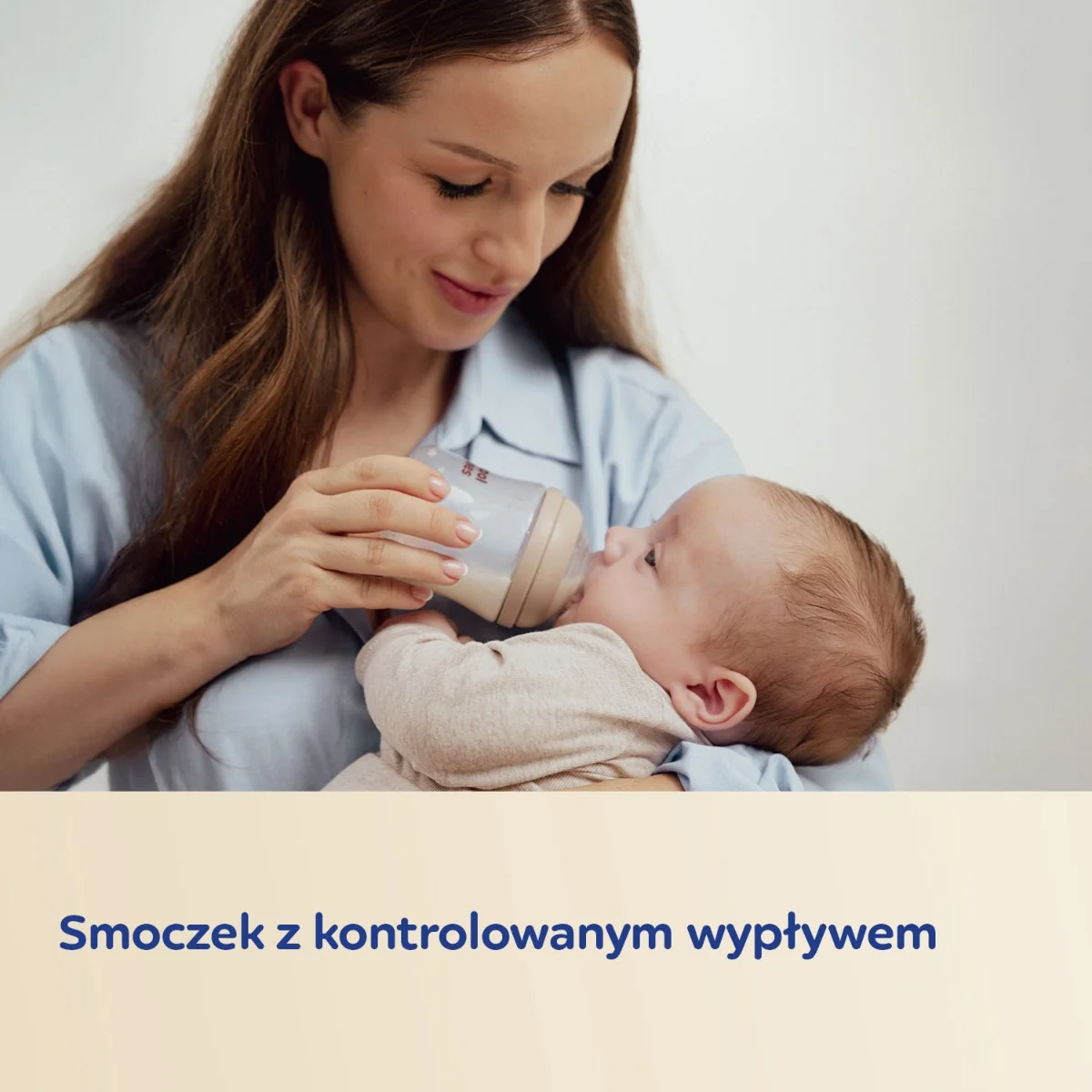 Canpol Babies Natural Shape antykolkowy smoczek dwustrefowy 6 m+, 2 sztuki