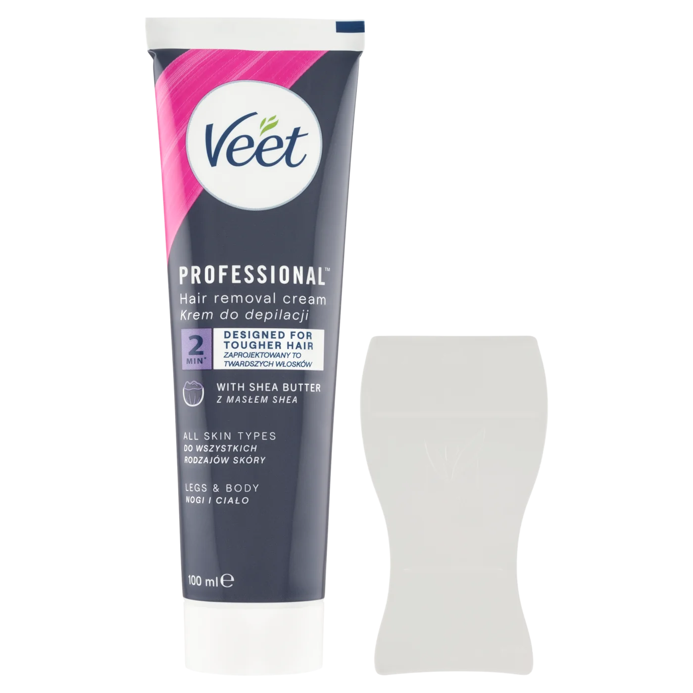 Veet Professional krem do depilacji z masłem shea, 100 ml