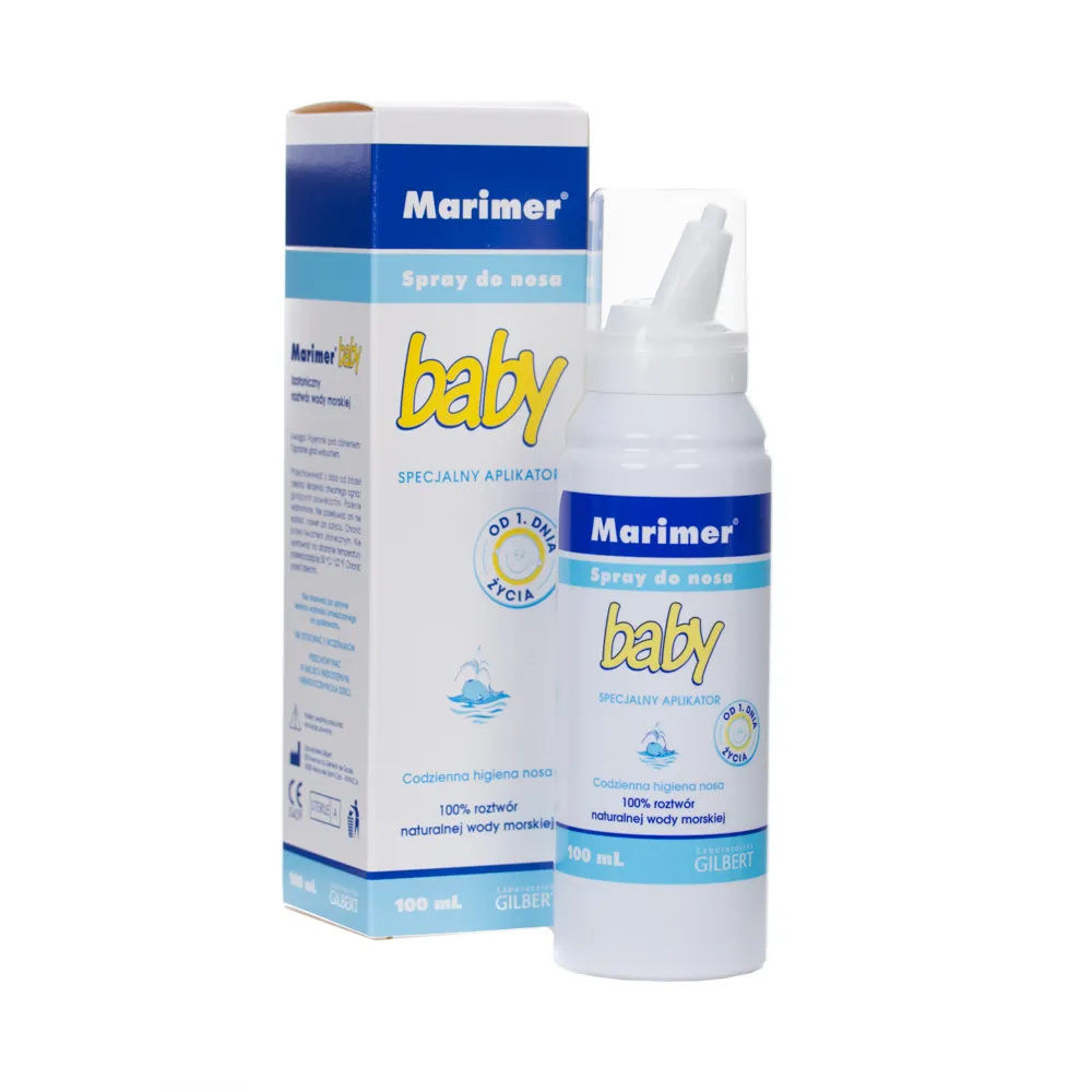Marimer Baby - spray do nosa ze specjalnym aplikatorem, 100 ml