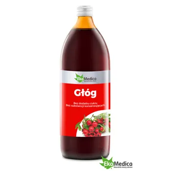 Ekamedica Głóg, suplement diety, sok, 1000 ml 