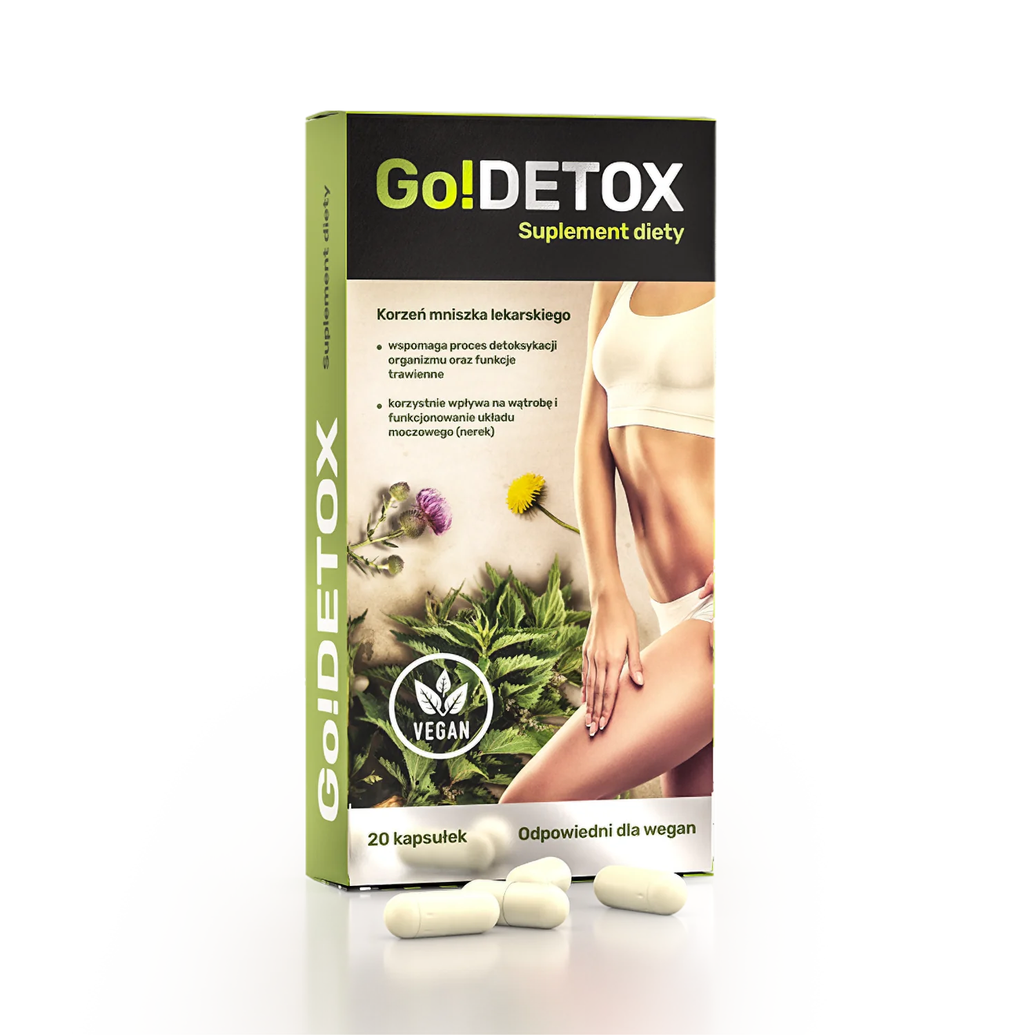 Noble Health Go!Detox 20 kapsułek