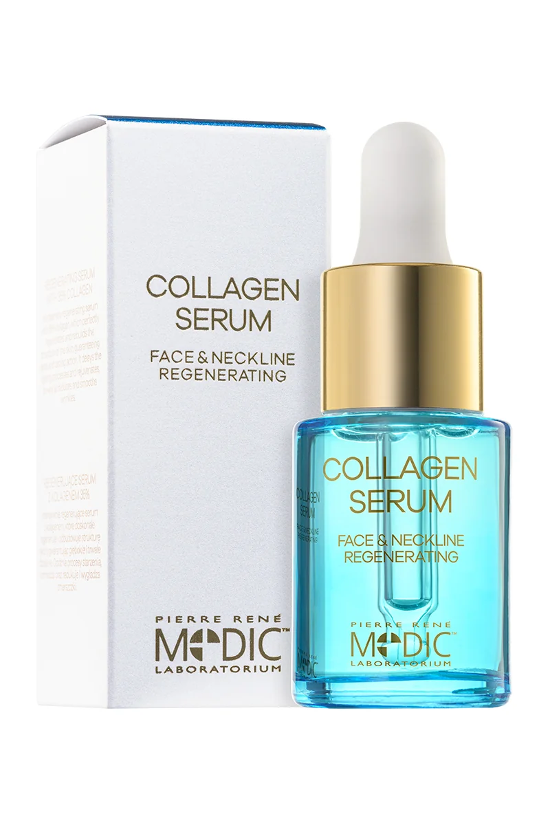 Pierre René Medic Laboratorium Medic Collagen serum do twarzy z kolagenem regenerujące, 15 ml