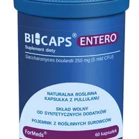 Bicaps Entero, suplement diety, 60 kapsułek