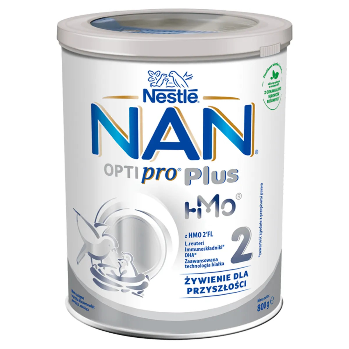  Nan Optipro Plus 2 HM-O. mleko modyfikowane dla niemowląt powyżej 6. miesiąca, 800 g