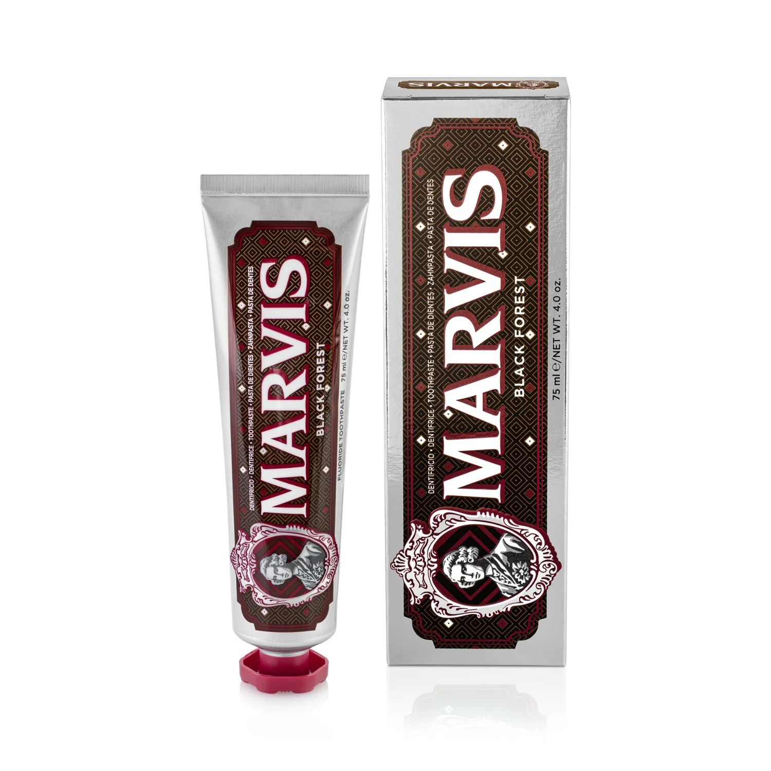 Marvis Black Forest pasta do zębów o smaku owoców leśnych i mięty, 75 ml