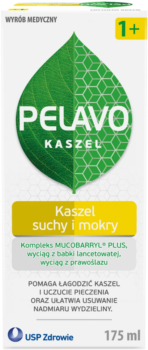 Pelavo Kaszel suchy i mokry syrop, 175 ml