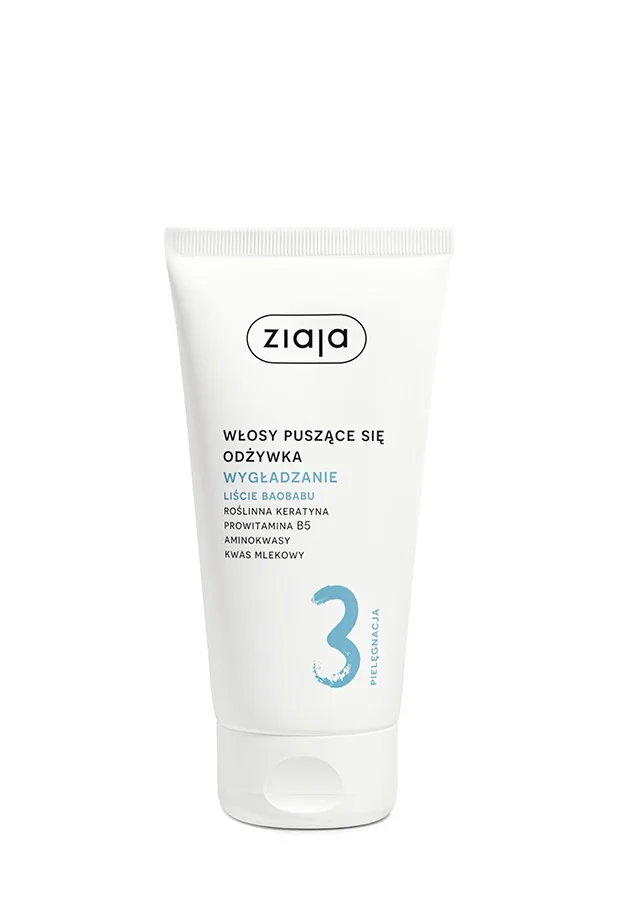Ziaja Liście Baobabu Wygładzanie odżywka do włosów puszących się, 160 ml