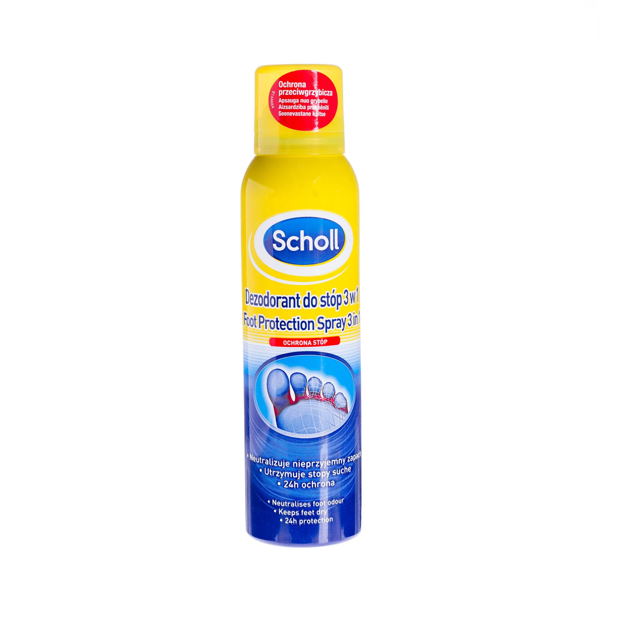 Scholl dezodorant do stóp 3 w 1, 150 ml