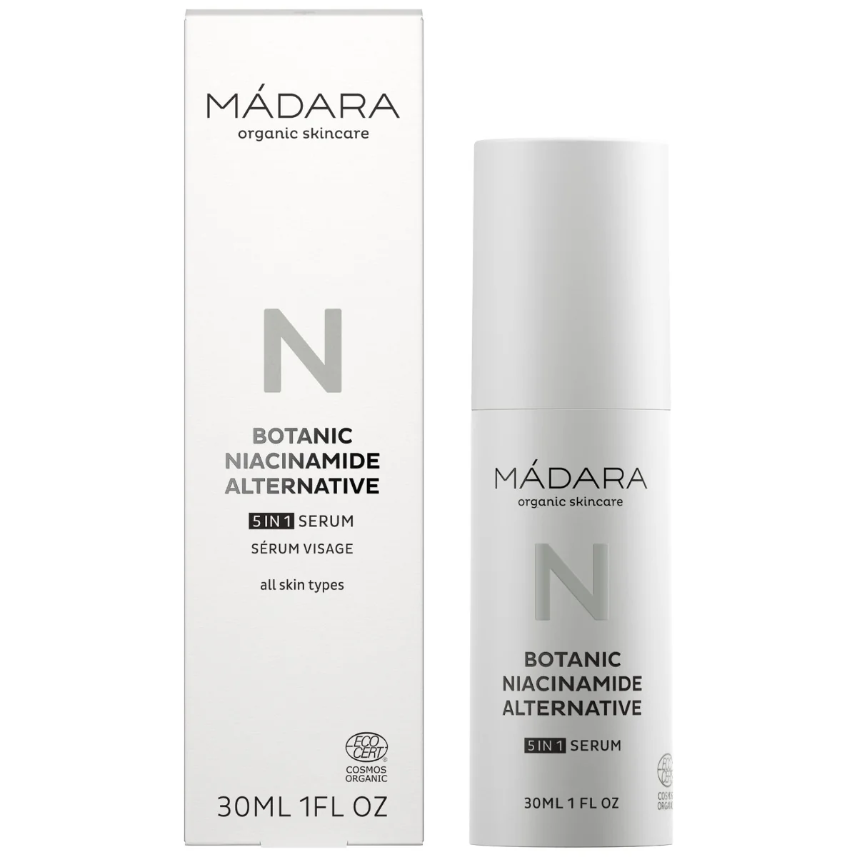 Madara Botanic Niacinamide Alternative serum 5 w 1, 30 ml