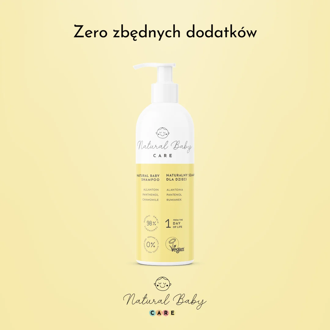 Natural Baby Care Naturalny szampon dla dzieci 200 ml