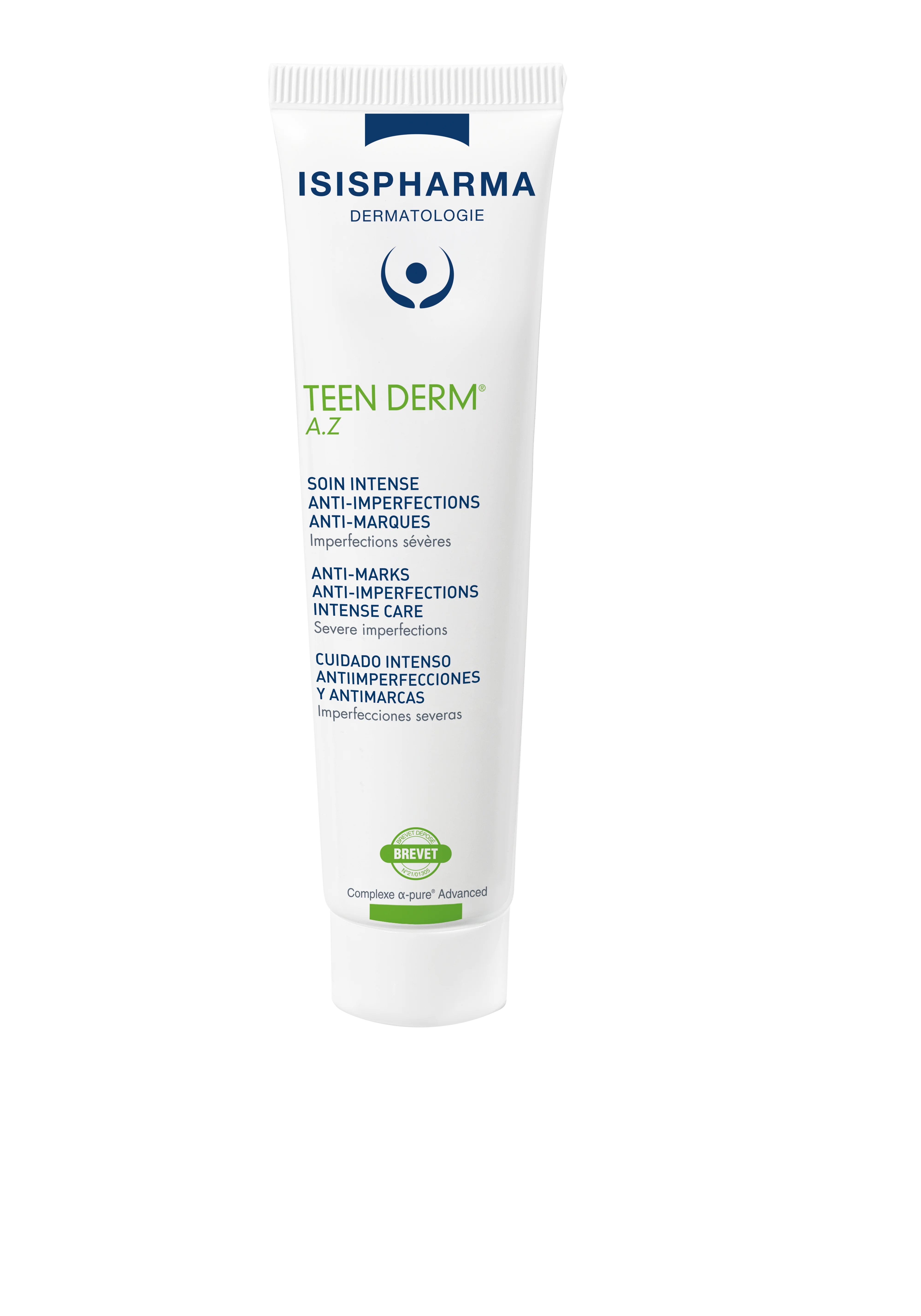 Isispharma Teen Derm A.Z intensywna kuracja przeciw niedoskonałościom i przebarwieniom, 30 ml