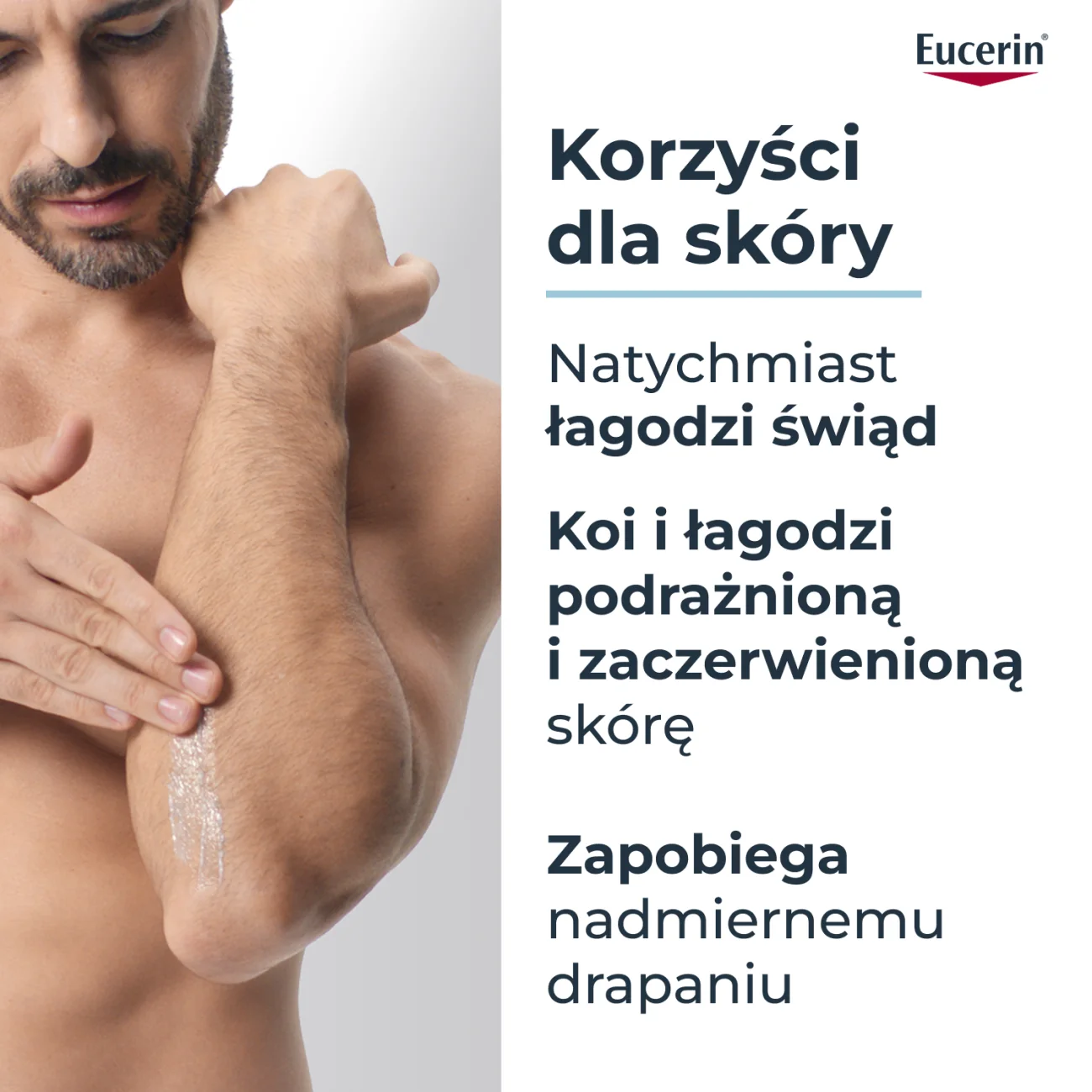 Eucerin AtopiControl krem łagodzący w fazie zaostrzenia AZS, 100 ml
