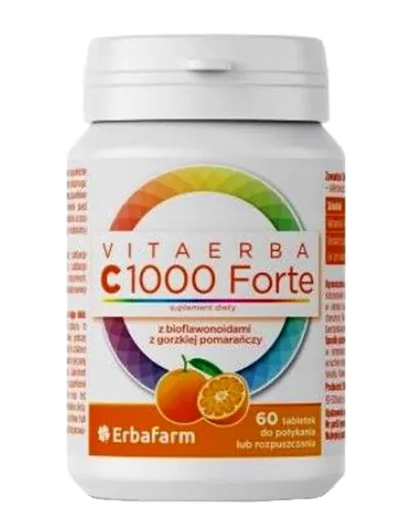 Erbafarm VitaErba C1000 Forte 60 tabletek